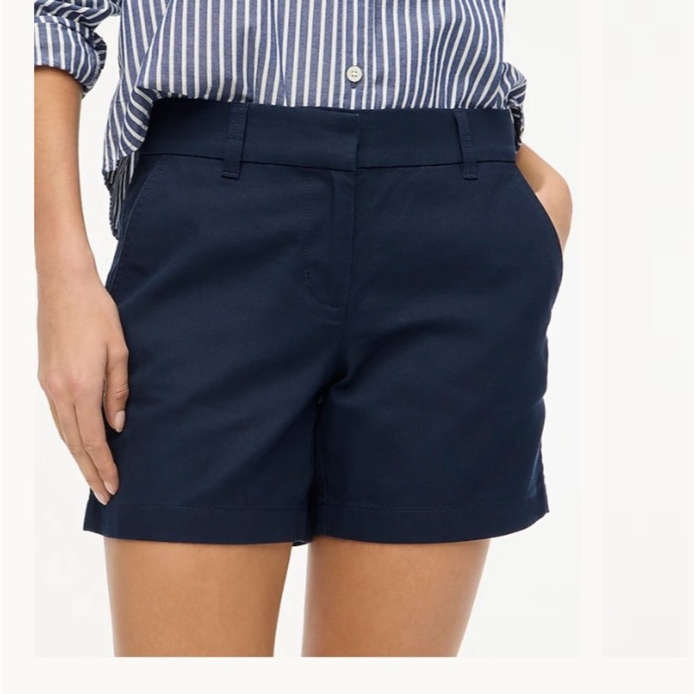 J Crew 5" classic chino short NWT